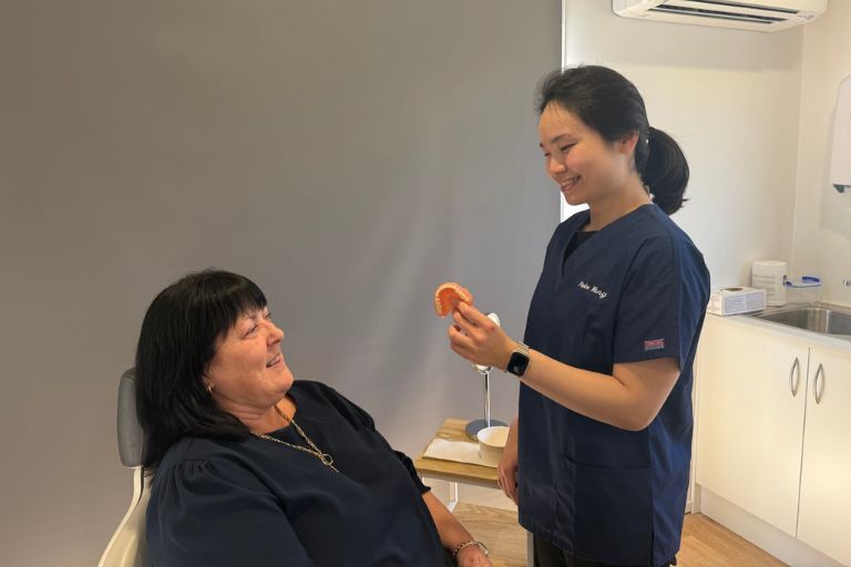 Restore your smile with custom dentures
